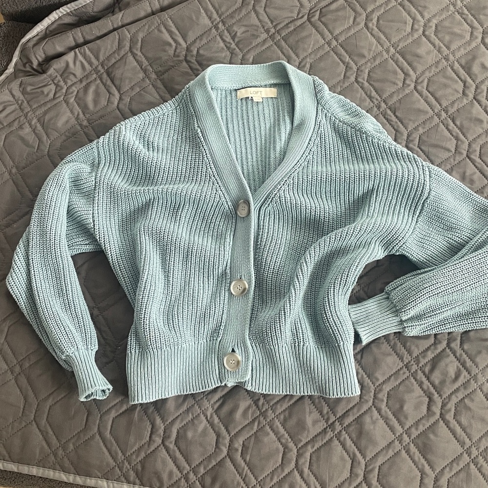 Loft Light Blue Women's Sweater xs